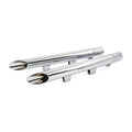2 Inch Dragpipe Extensions, Slip-On For Harley-Davidson