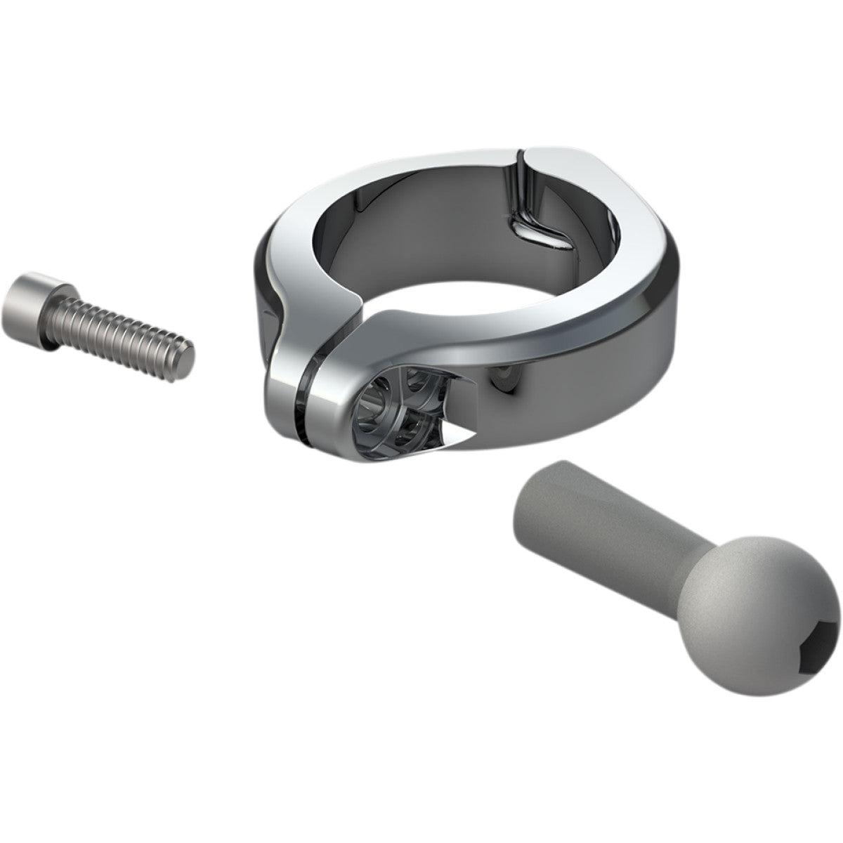 Aluminiumklemmen Chrom