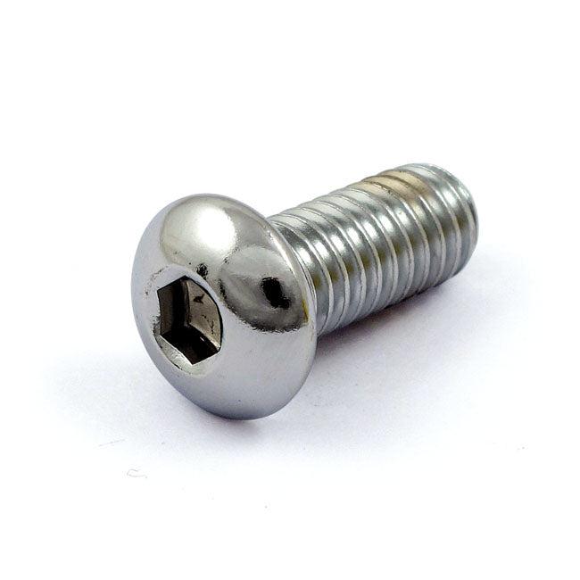5/16-18 X 3/4 Inch Buttonhead Bolt Chr. For Harley-Davidson