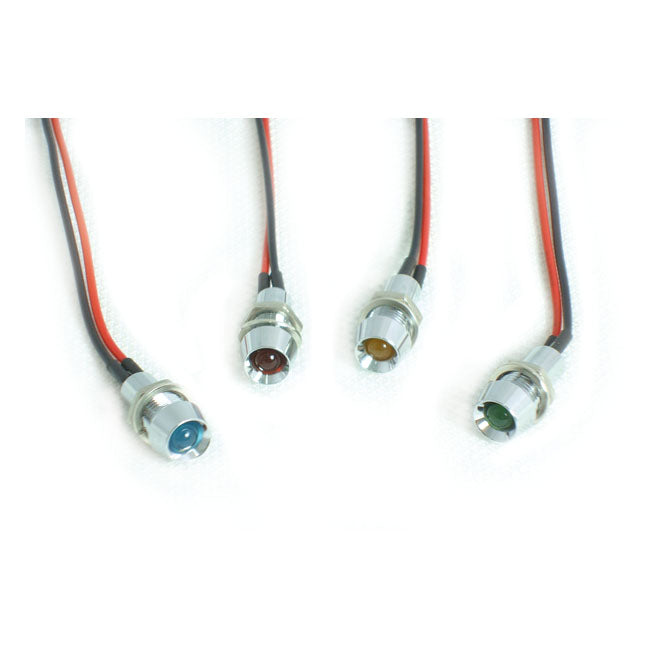 Led Indicator Light, Blue For Harley-Davidson