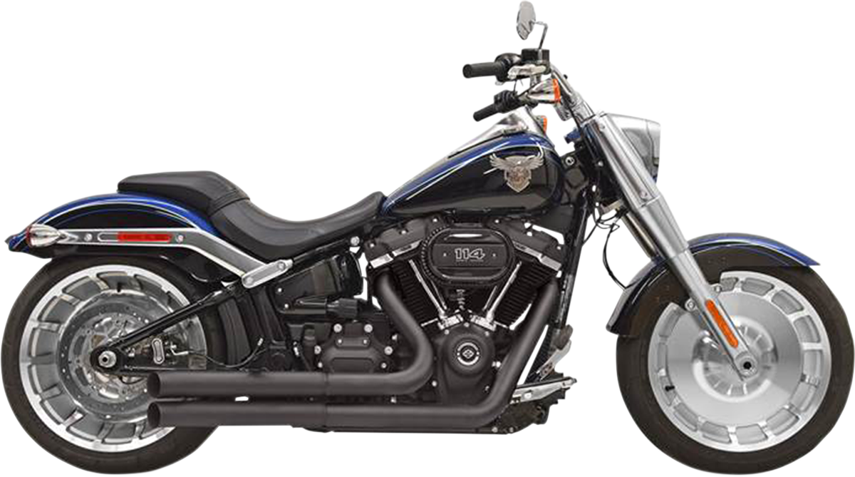 BASSANI XHAUST PRO-STREET SYSTEMS FOR HARLEY-DAVIDSON 2018 Black Pro-Street Exhaust System