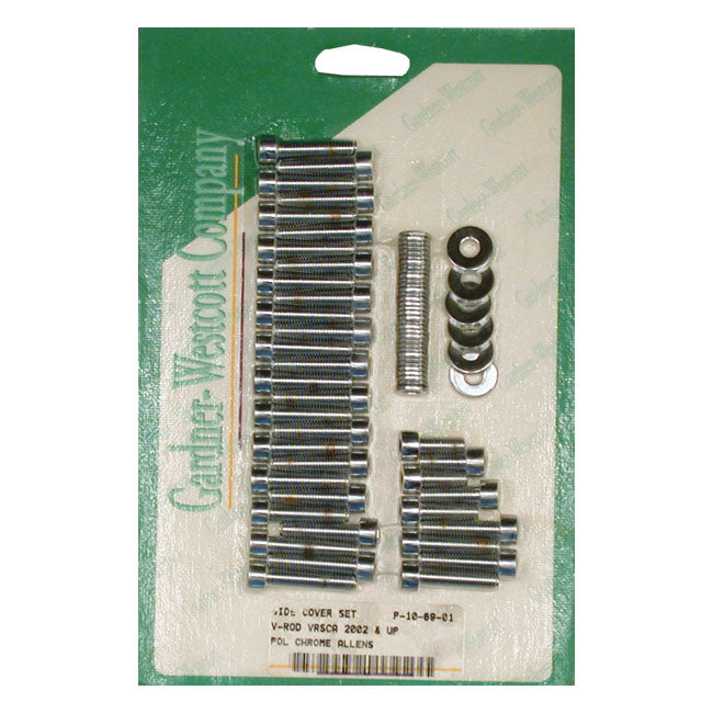 Gw, V-Rod Side Cover Set. Pol. Chr Allen For Harley-Davidson