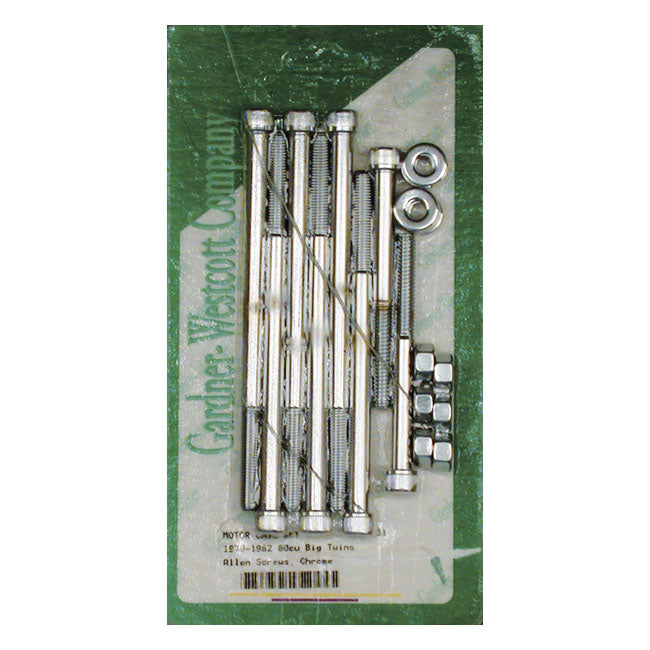 Gw Crankcase Bolt Kit, Allen For Harley-Davidson