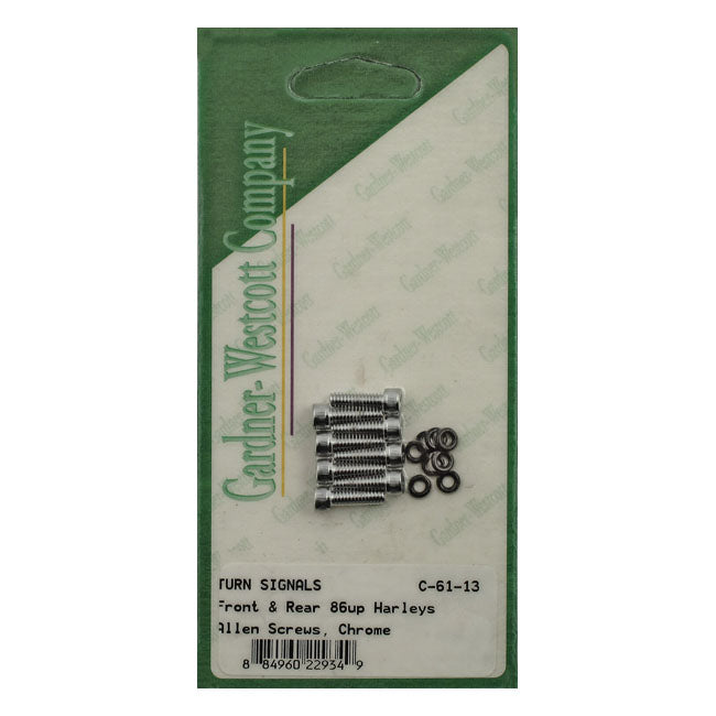 Turn Signal Lens Mount Kit, Chr. Allen For Harley-Davidson