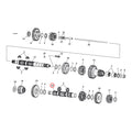 Andrews Countershaft, Transm. For Harley-Davidson