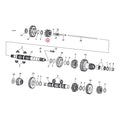 Andrews Gear, 1st Mainshaft For Harley-Davidson