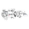 Drive Gear, Oil Pump. 6 Tooth For Harley-Davidson