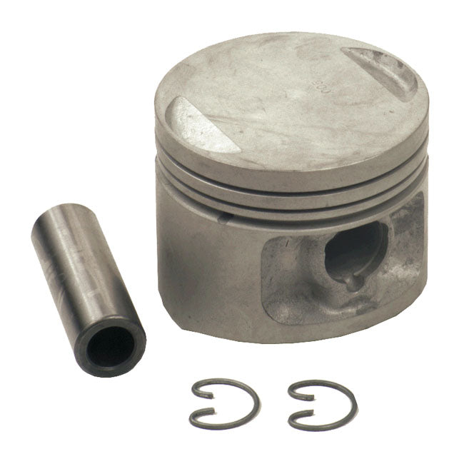 XL883 Replacement Cast Piston Kit. +.005" For Harley Davidson