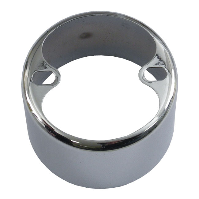 Speedo/Tach Cup, Chrome For Harley-Davidson