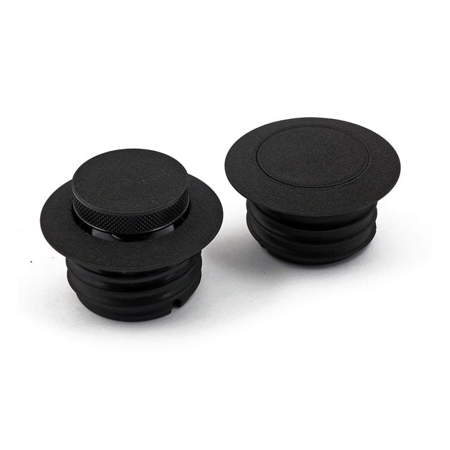 Gas Cap Set, Pop-Up For Harley-Davidson