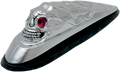 DRAG SPECIALTIES SKULL HEAD FRONT FENDER ORNAMENT SKUL HEAD W/ILLUMNTD EYES