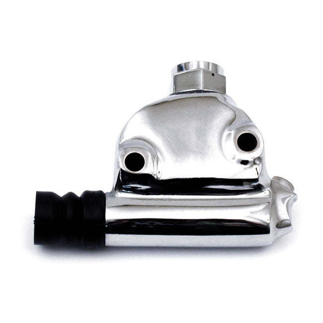 Chrome Rear Master Cylinder, Wagner For Harley-Davidson