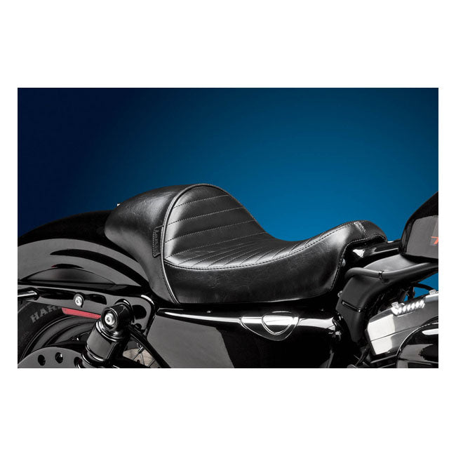 Stubs Cafe Seat, Pleated Foam For Harley-Davidson