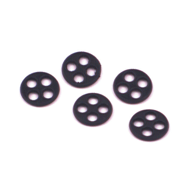 Gaskets, 4-Hole Viton Discs For Petcocks For Harley-Davidson