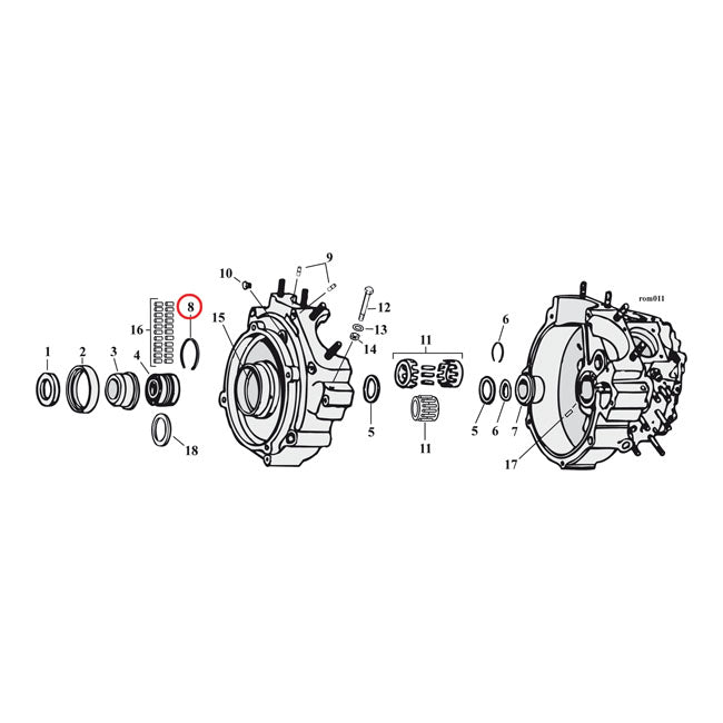 Sicherungsringe für Harley Davidson