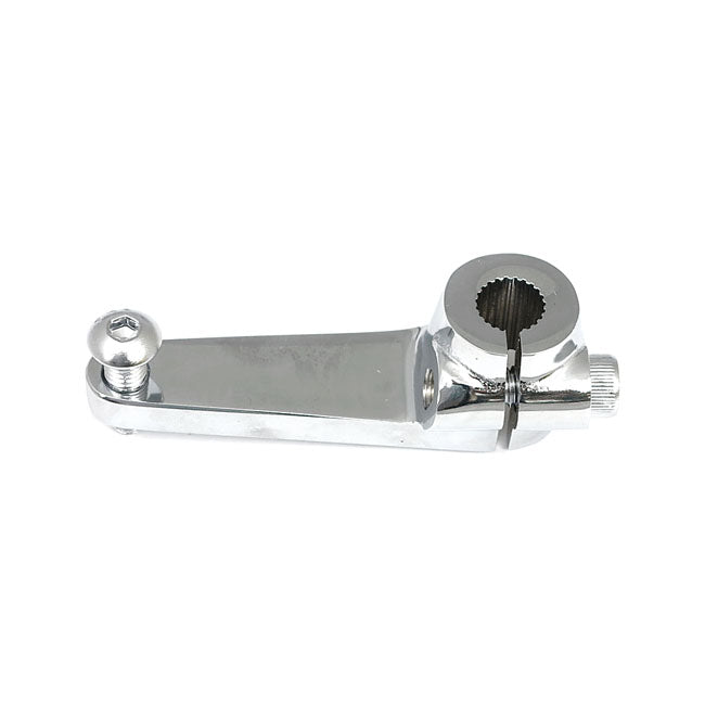 Shifter Lever, Outer. Chrome For Harley-Davidson