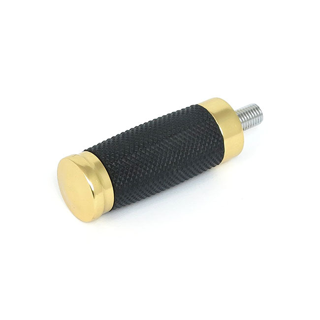 Caliber Shift/Brake Peg, Brass For Harley-Davidson