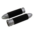 Bullet Grip Set, Chrome For Harley-Davidson