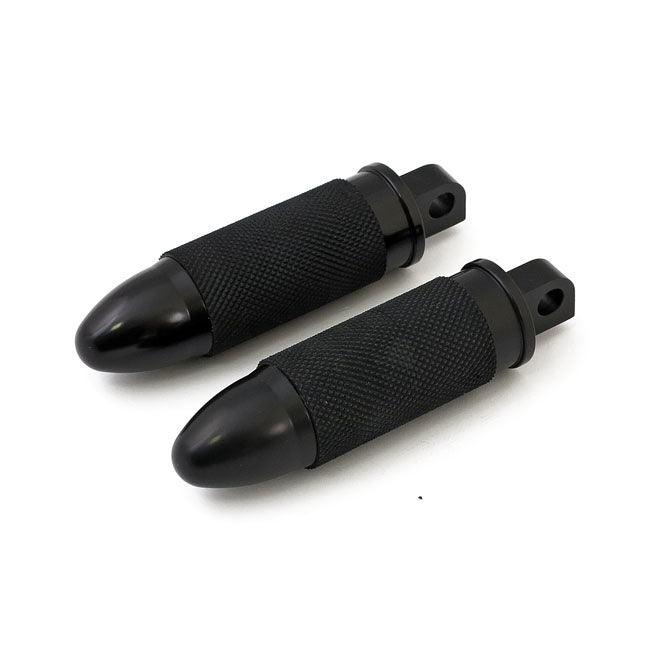 Bullet Foot Peg, Black For Harley-Davidson