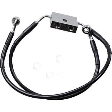 STANDARD LENGTH STAINLESS STEEL BRAKE LINE KITS FOR HARLEY-DAVIDSON