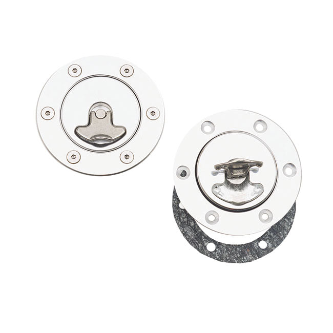 Bolt-In Aero Filler Set, V&N-V, No Lock For Harley-Davidson