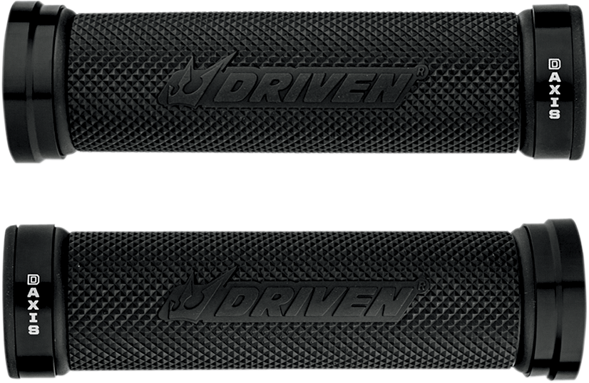 DRIVEN RACING D-AXIS GRIPS GRIP D-AXIS BLACK/BLACK