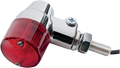 K&S TECHNOLOGIES ALUMINUM BODY MARKER LIGHTS MARKR LGHT S/F RED/CHRM