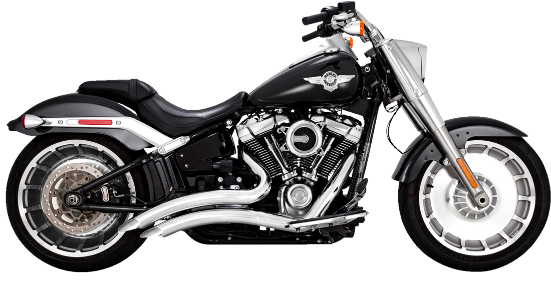 Sistema De Escape Big Radius Cromado Para Harley Davidson