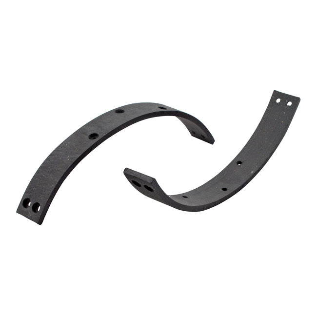 Brake Drum Linings, Front For Harley-Davidson