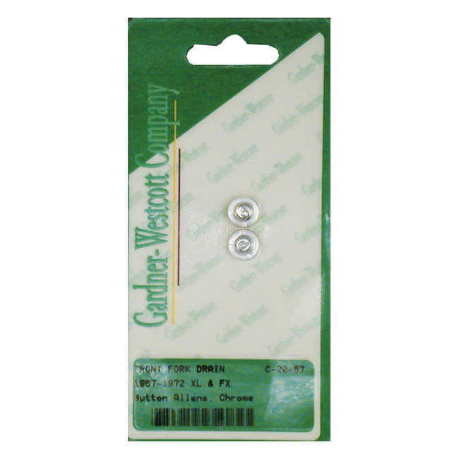 Fork Slider Drain Screws For Harley-Davidson