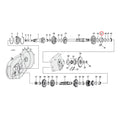 Jims, Bearing Race Mainshaft. +.005 Inch For Harley-Davidson