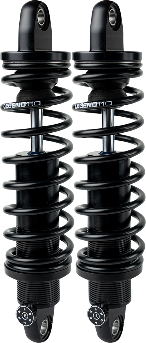 Legend Revo-A Regolable Coil Suspension 12 "per Harley-Davidson Dyna