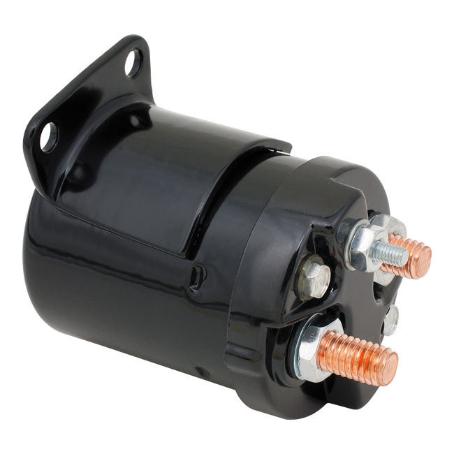 Accel Solenoid, Black For Harley-Davidson