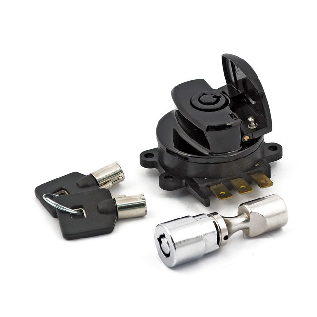 Ignition Switch & Fork Lock Kit For Harley-Davidson 71313-96A