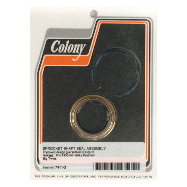 Colony Oil Seal, Sprocket Shaft For Harley-Davidson