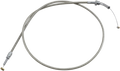 MOTION PRO ARMOR COAT BRAIDED STAINLESS STEEL CABLES CABLE THRTL PUSH S/S HON