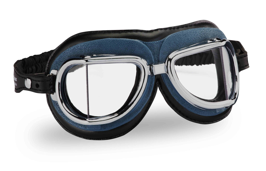 Classic Motorcycle Aviator Glasses Climax Custom 513 Googles Made in Spain