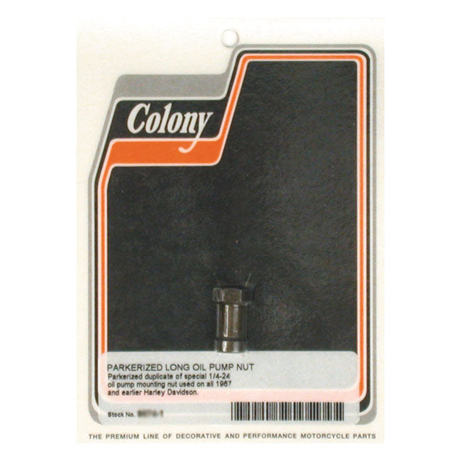 Colony Ölpumpenmutter, früher Stil für Harley Davidson