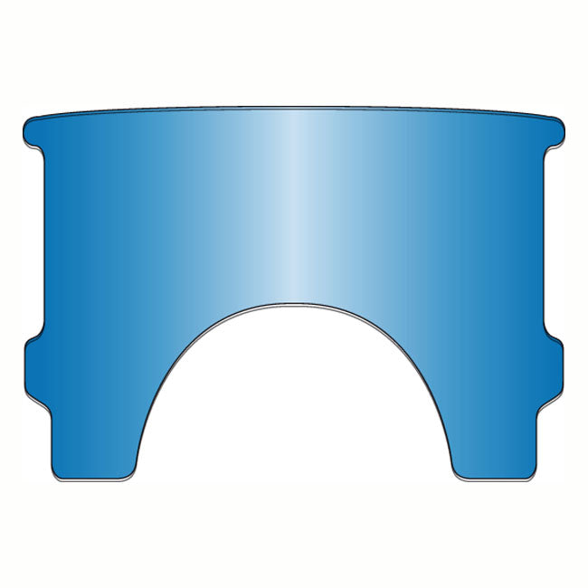 National Cycle, Repl. Adj, Window. Blue For Harley-Davidson