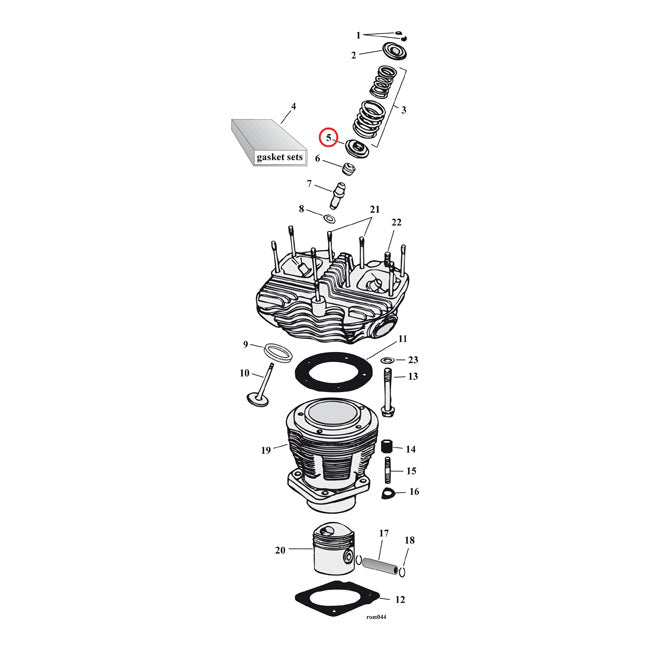 Manley Lower Collars, Steel For Harley-Davidson