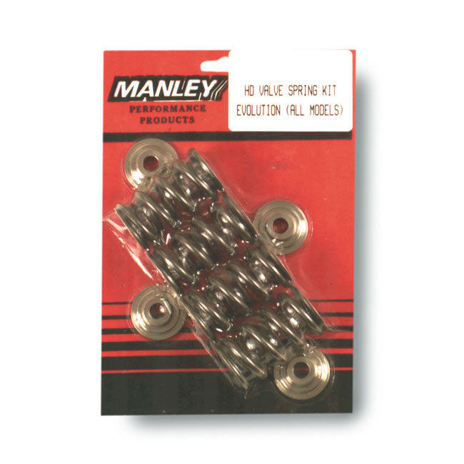 Manley Valve Spring Kit, Titanium Top For Harley-Davidson