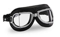 Classic Motorcycle Aviator Glasses Climax Custom 513-NP Googles Made in Spain