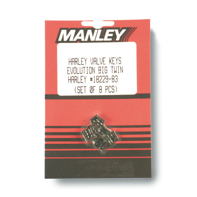 Manley Valve Keys, Set (8-PACK) For Harley-Davidson
