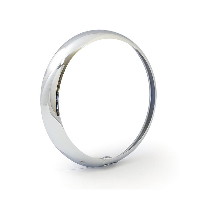 Chrome Outer Trim Ring, 7 Inch Headlamp For Harley-Davidson