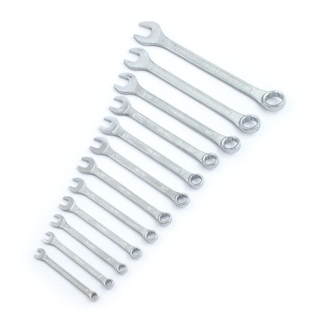 Open & Box End Wrench Set. Metric Sizes For Harley-Davidson