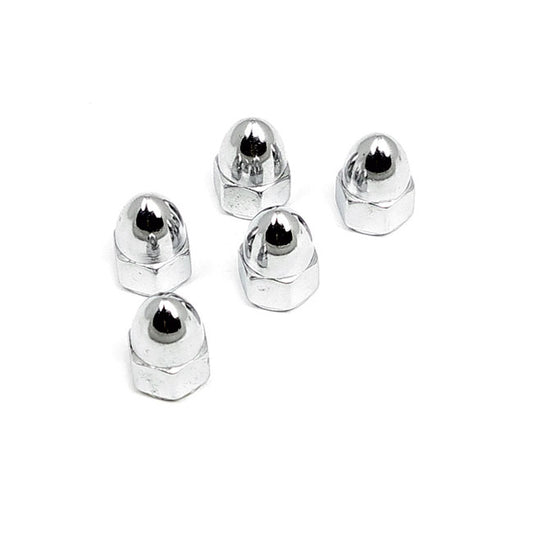 5 Tuerca Punta Para Harley-Davidson 7736 Chrome Acorn Nut 5/16"-24 UNF