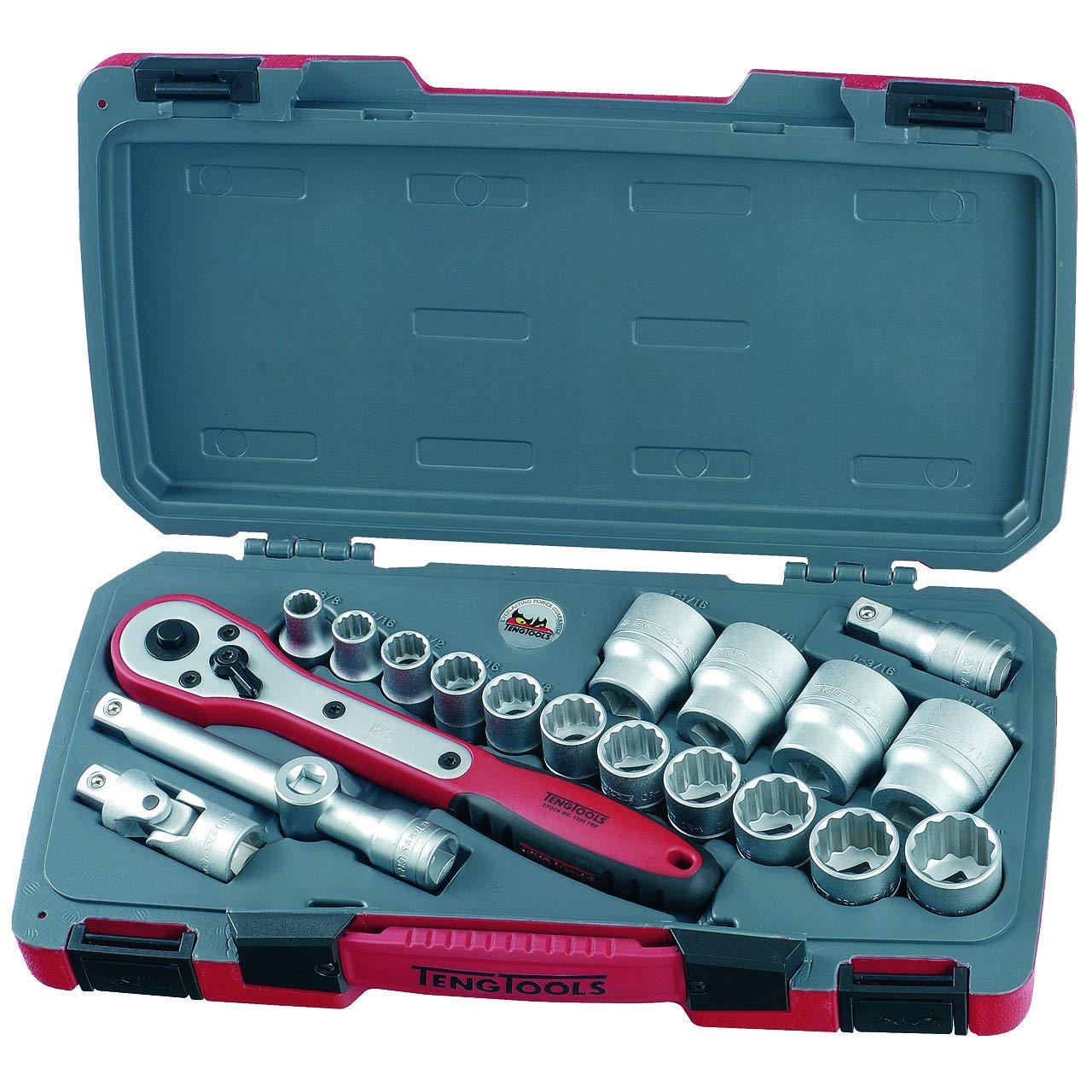 Juego Herramientas Para Harley-Davidson Teng Tools 20 Piece 1/2" AF Socket Set