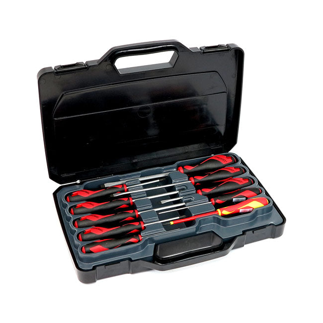 Teng Tools, Mega Drive Screwdriver Set For Harley-Davidson