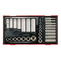 Teng Tools, 32pc Long/Short Sockets For Harley-Davidson