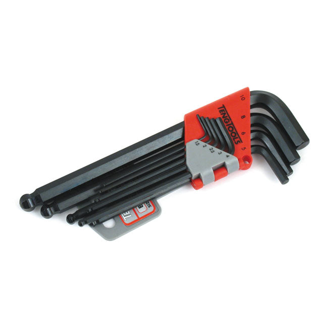 Teng Tools, Ball-End Allen/Hex Wrench Set For Harley-Davidson